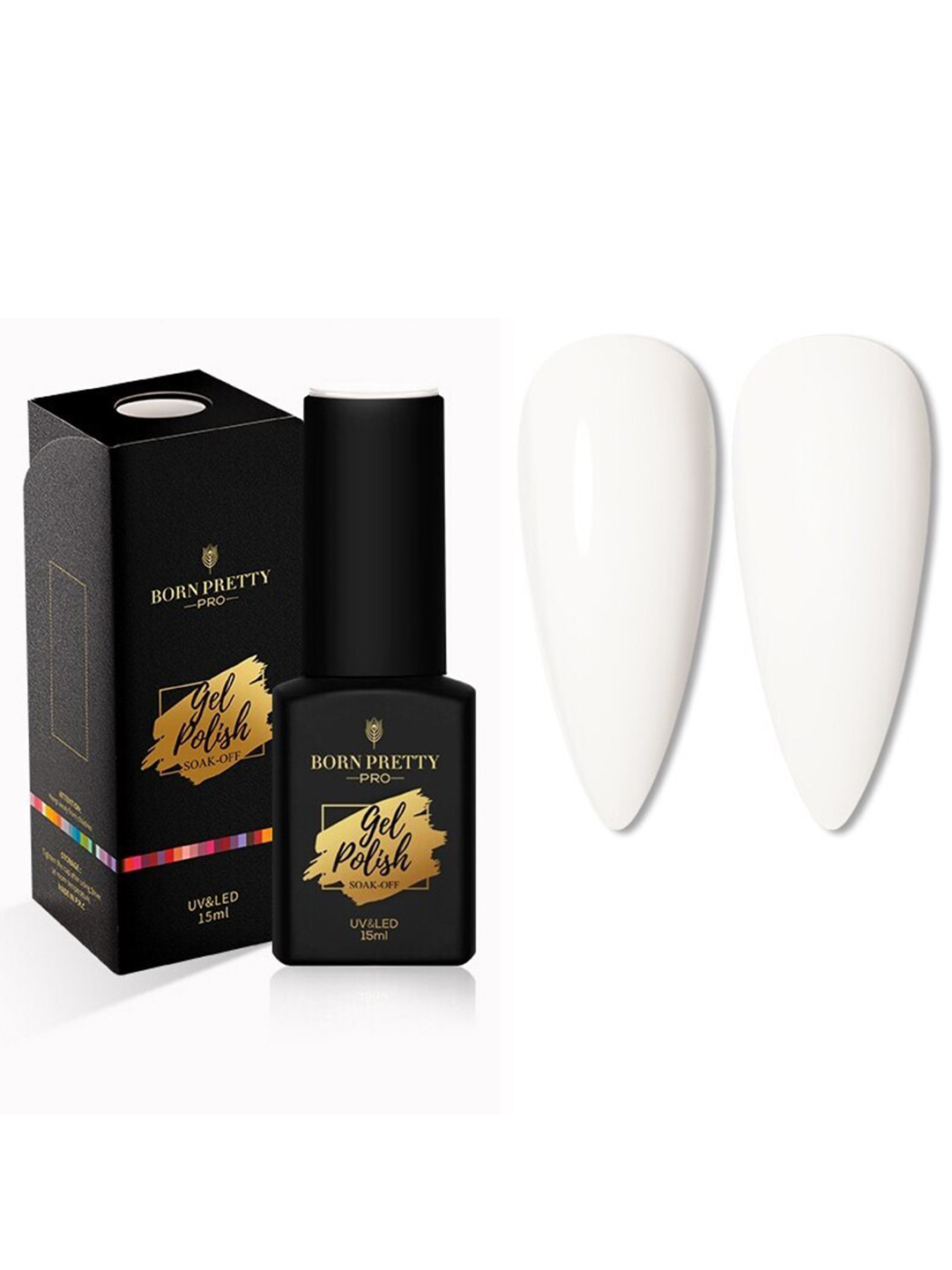 BORN PRETTY Pro Color Trubuty Series Soak Off UV Gel Nail Polish - Shade 47