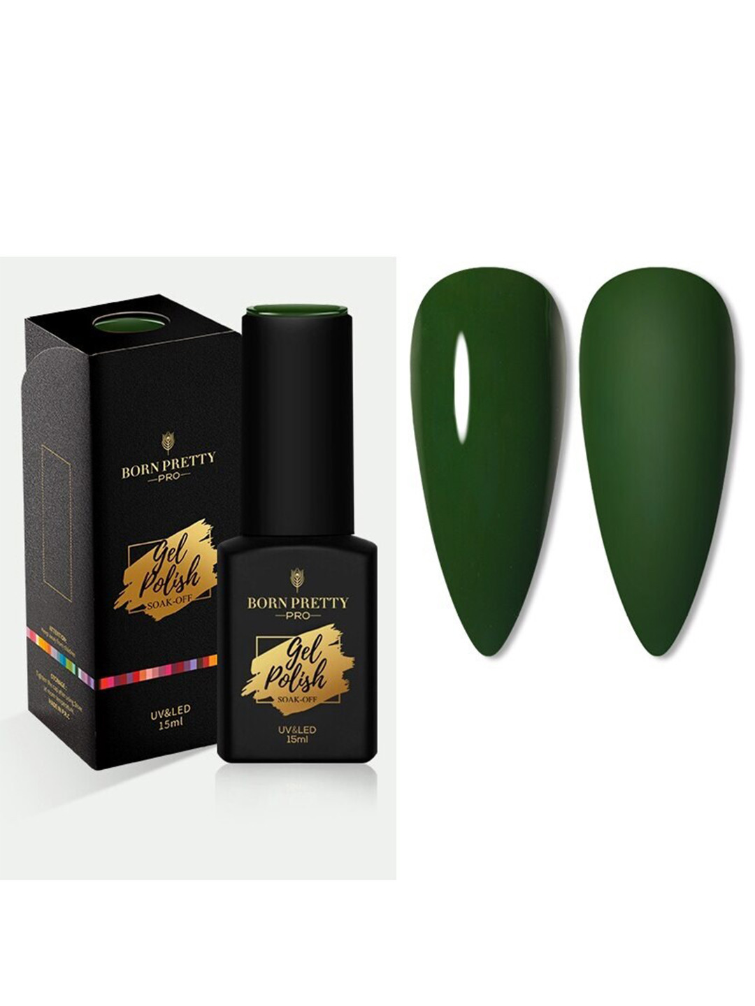BORN PRETTY Pro Color Trubuty Series Soak Off UV Gel Nail Polish - Shade 45