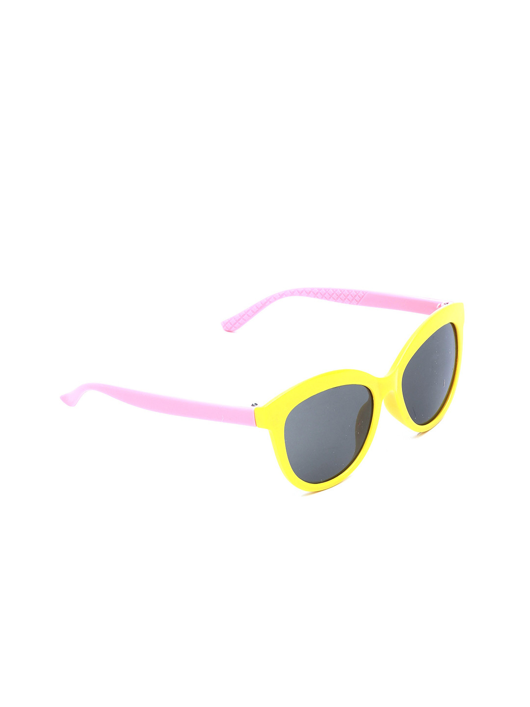 Lil Lollipop Kids Grey Lens & Yellow Wayfarer Sunglasses with UV Protected Lens