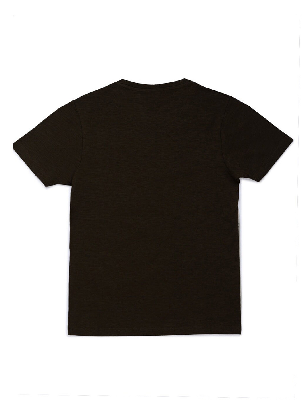 Status Quo Boys Green Printed  Regular Fit T-shirt