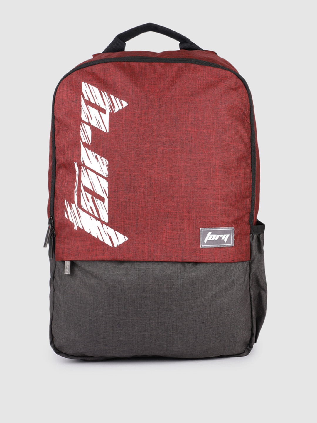 Wildcraft Unisex Red & Black Brand Logo Backpack
