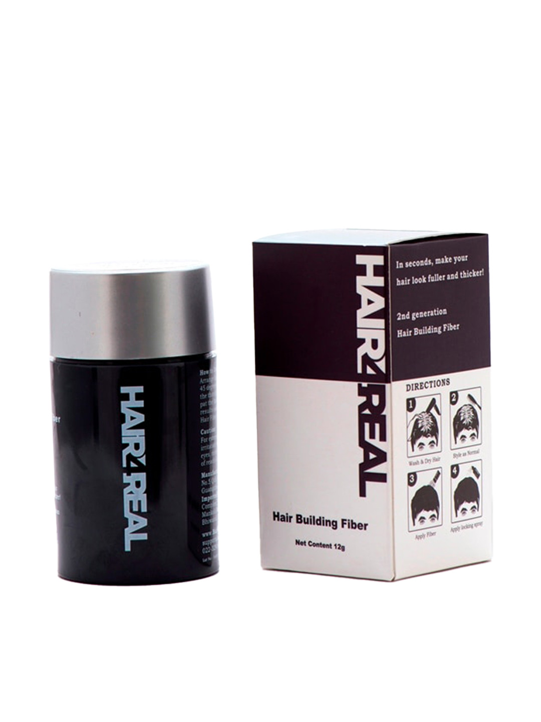 HAIR4REAL Hair Building Fibre - Black