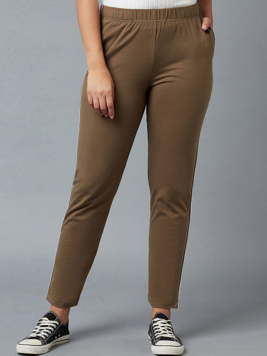 elleven Women Grey Trousers