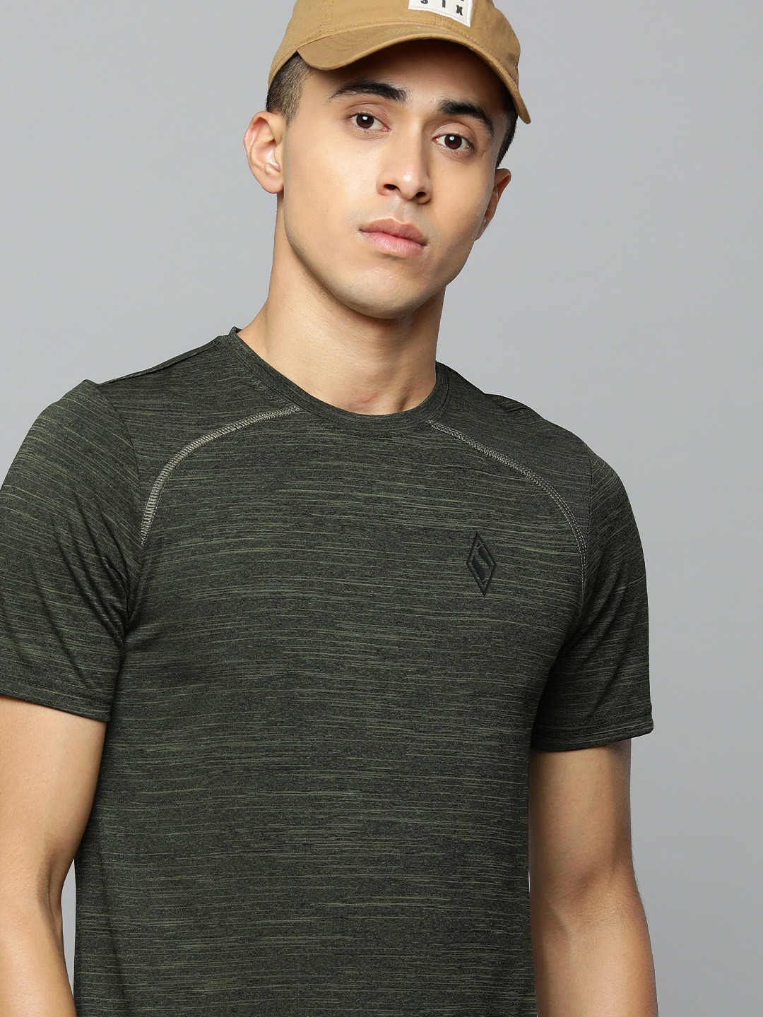 Skechers Men Grey T-shirt