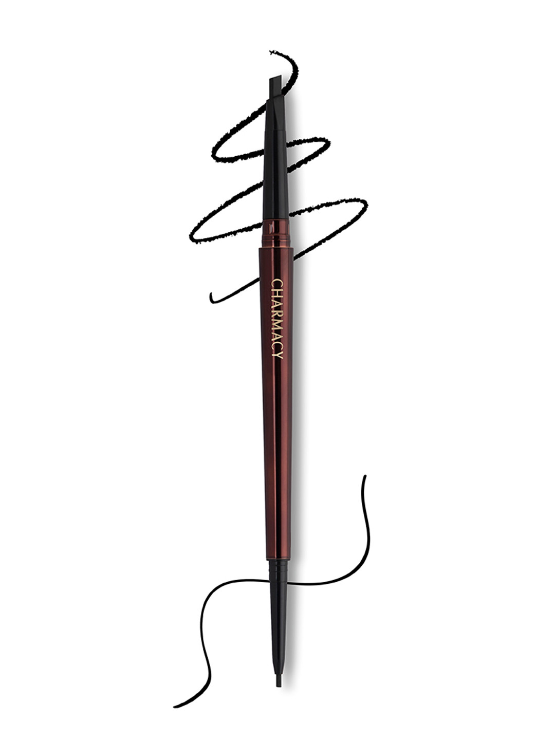 Charmacy Milano Duo Eyebrow Filler & Ultra Definer Matte Pencil 0.30g+0.1g-Dark Brunette