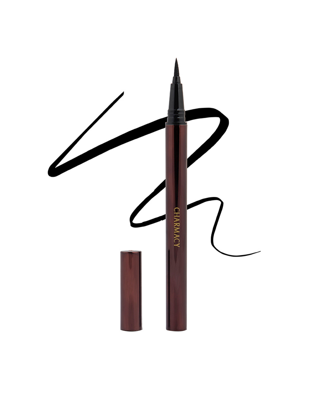 Charmacy Milano Water Resistant Long Lasting Sketch Eyeliner - Black