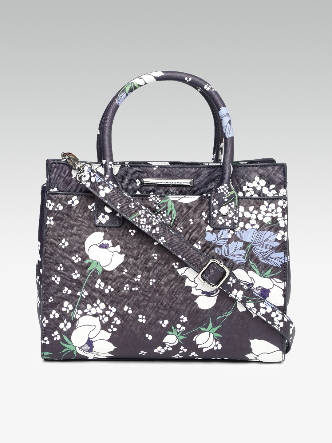 Buy DOROTHY PERKINS Navy Floral Print Handbag Handbags for Women 1817761 Myntra