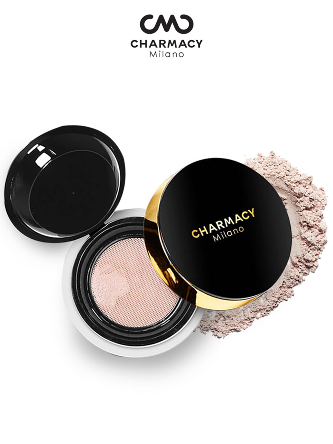 Charmacy Milano Set & Fix Weightless Matte Vegan Loose Powder - Controls Oil - 16g