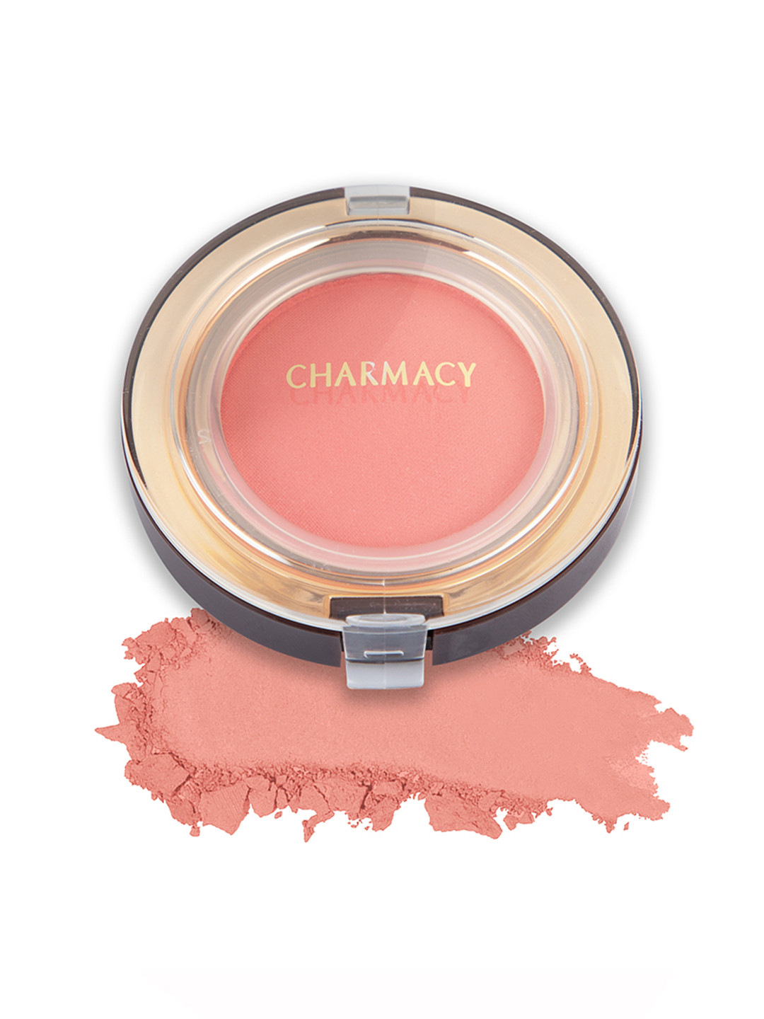 Charmacy Milano Cheek Velvet Soft Vegan Toxin-Free Pressed Powder Enhancer 4g - Pink 01