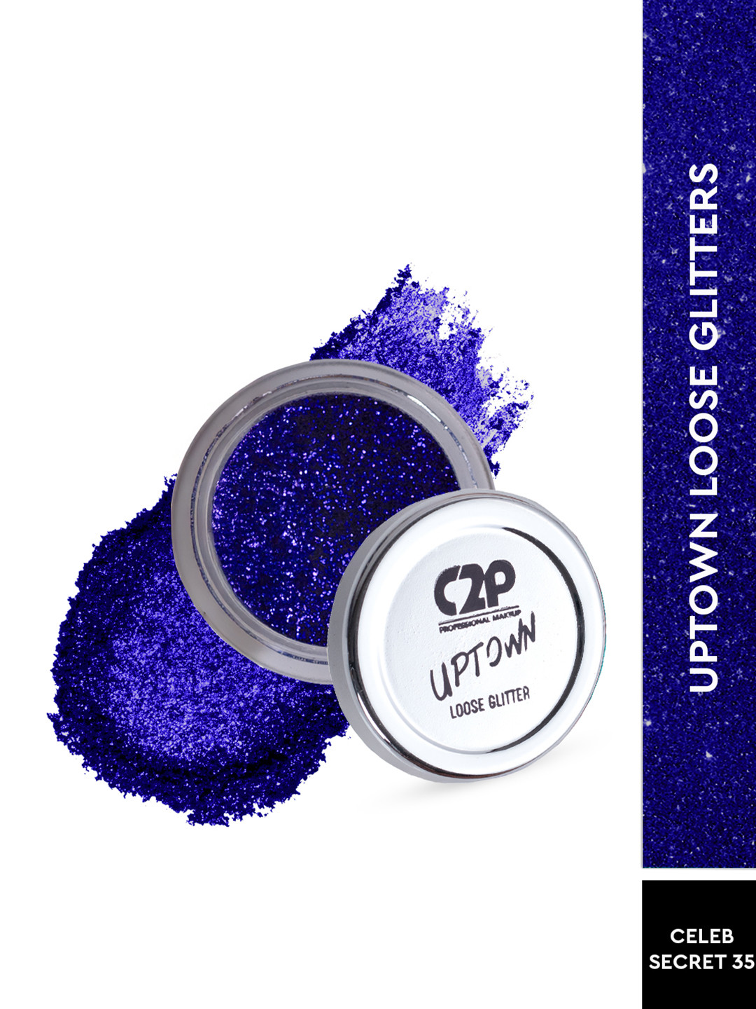 C2P PROFESSIONAL MAKEUP Uptown Loose Glitters Eyeshadow - Celeb Secret 35