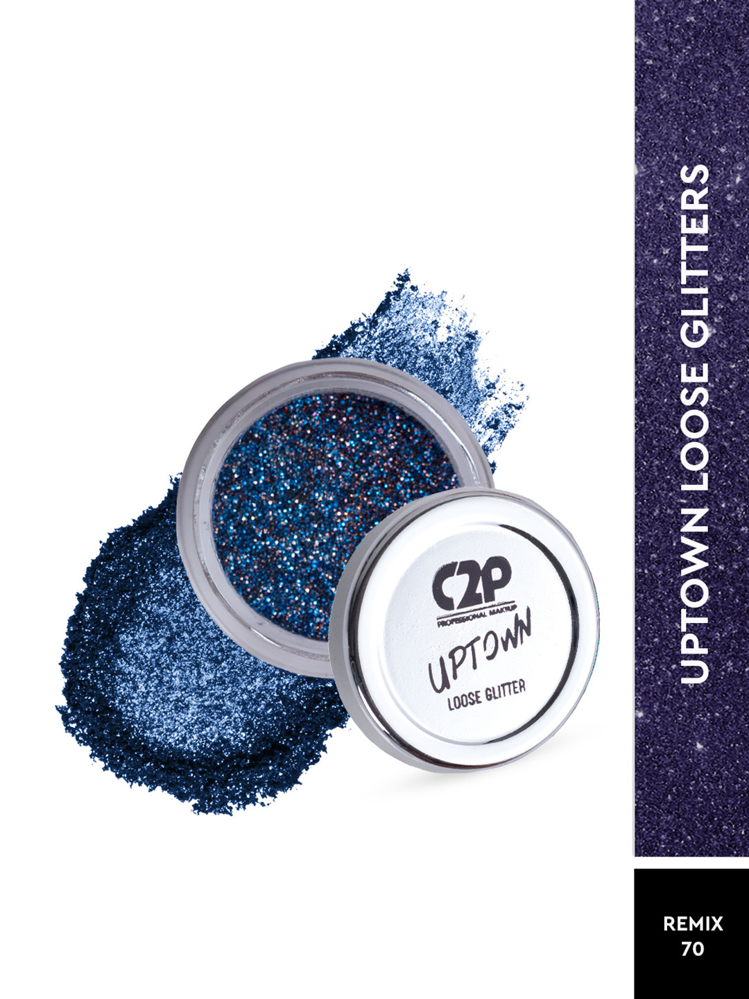 C2P PROFESSIONAL MAKEUP Uptown Loose Glitters Eyeshadow - Remix 70
