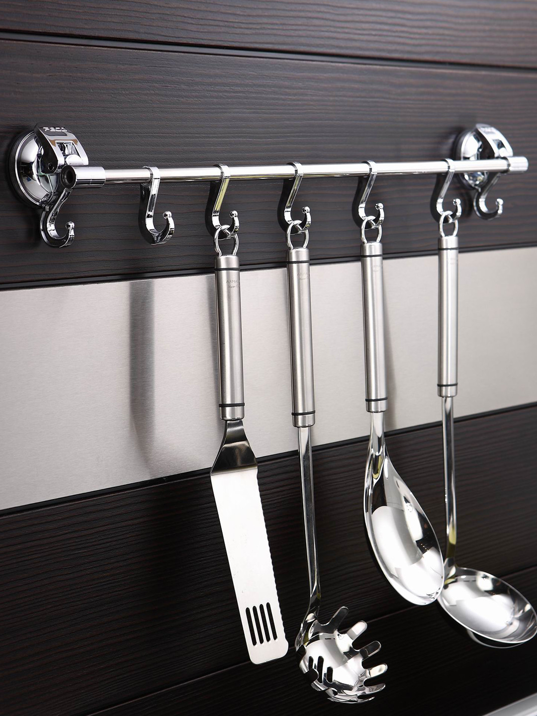 FECA Silver-Toned Stainless Steel Hooks