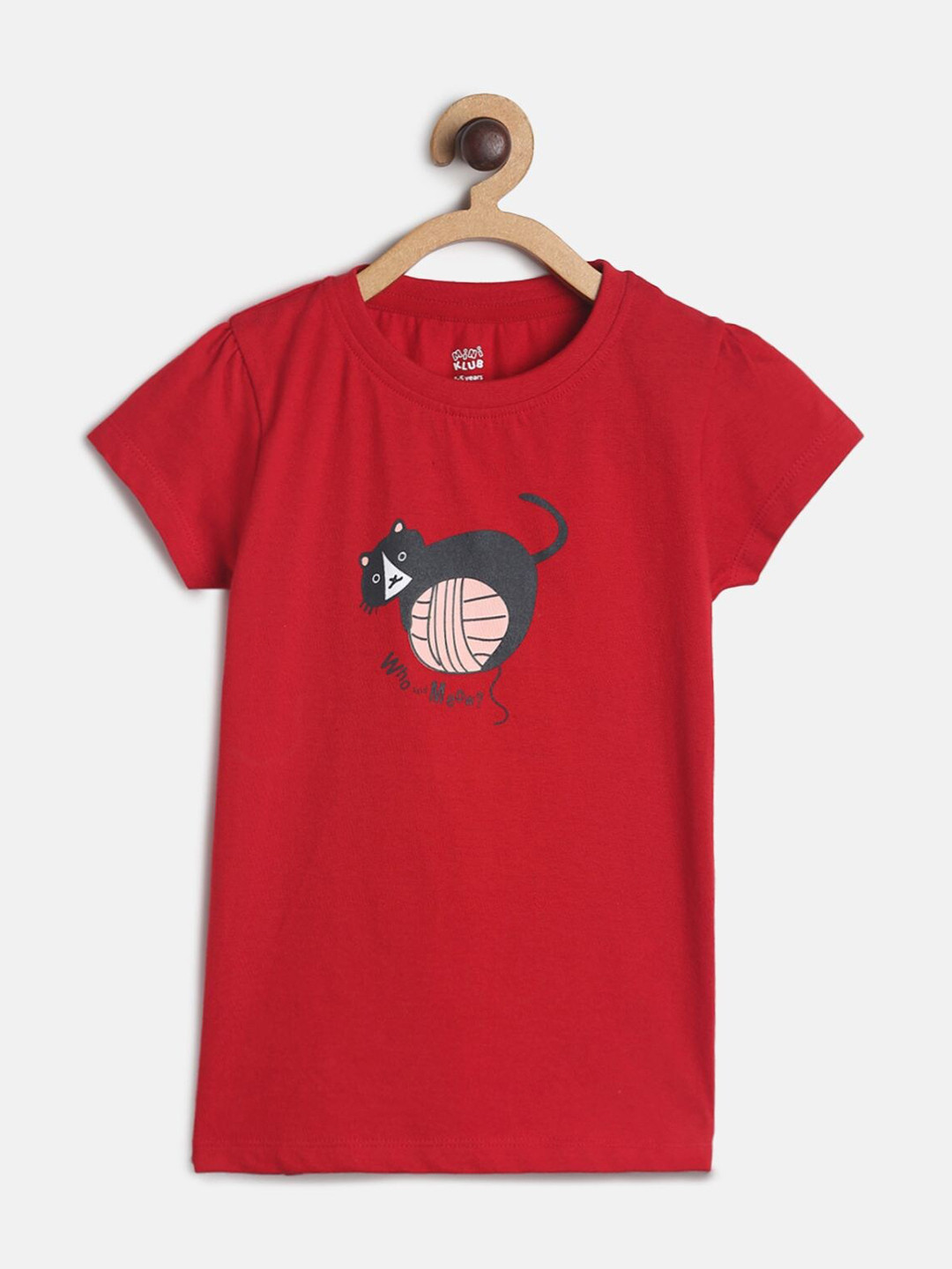 MINI KLUB Red Print Top