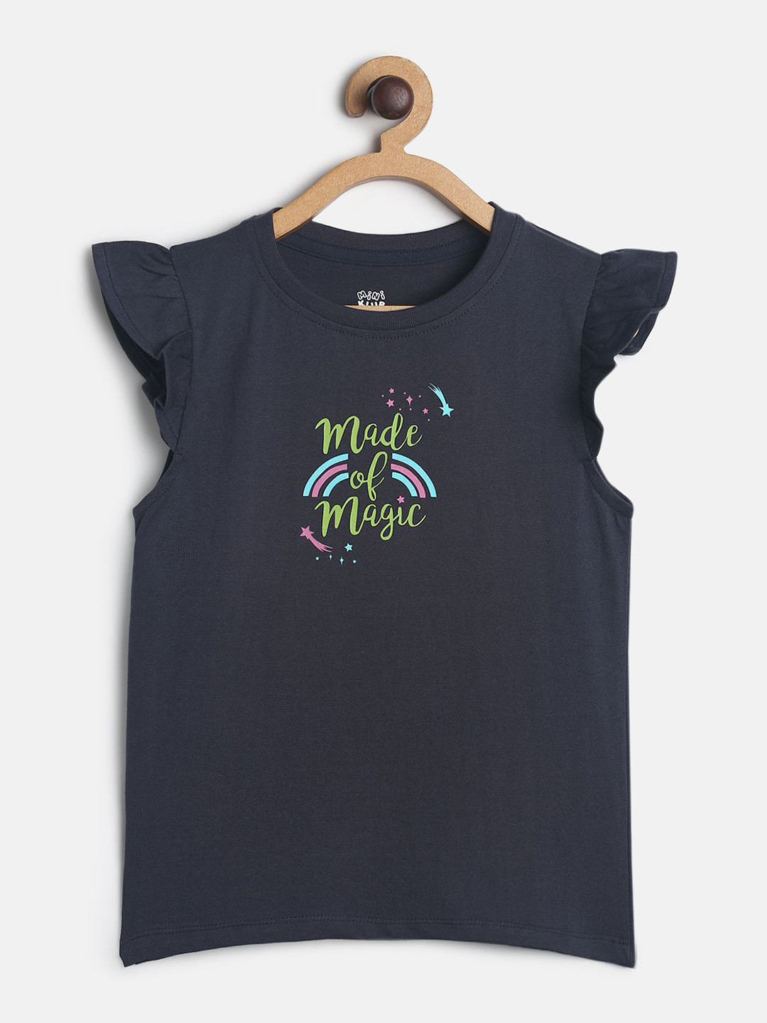 MINI KLUB Grey Print Top