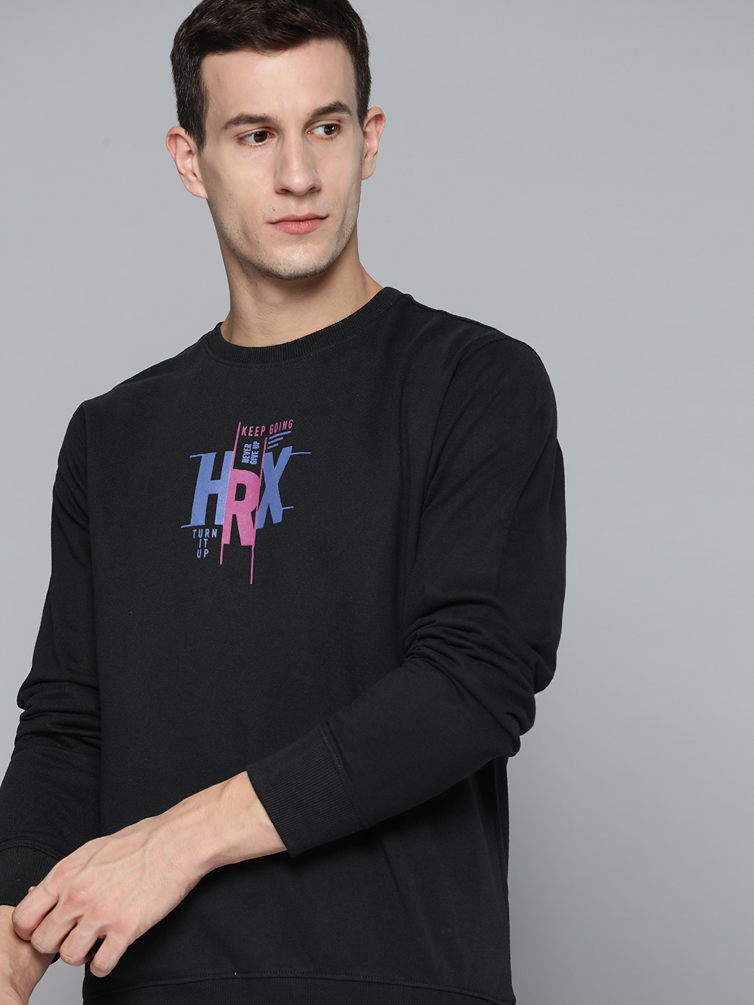 Hrx discount sweatshirt myntra