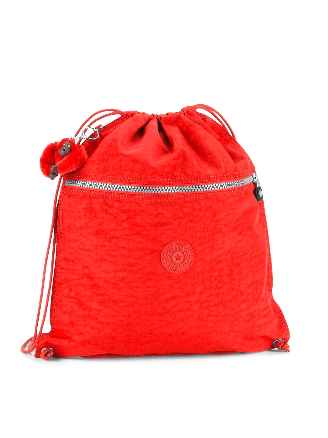 kipling red backpack