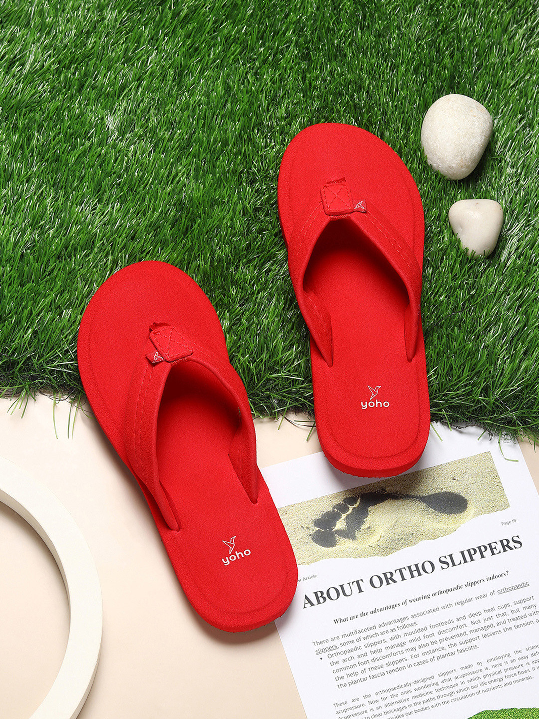 yoho Women Bubbles Doctor Ortho Comfortable Thong Flip-Flops