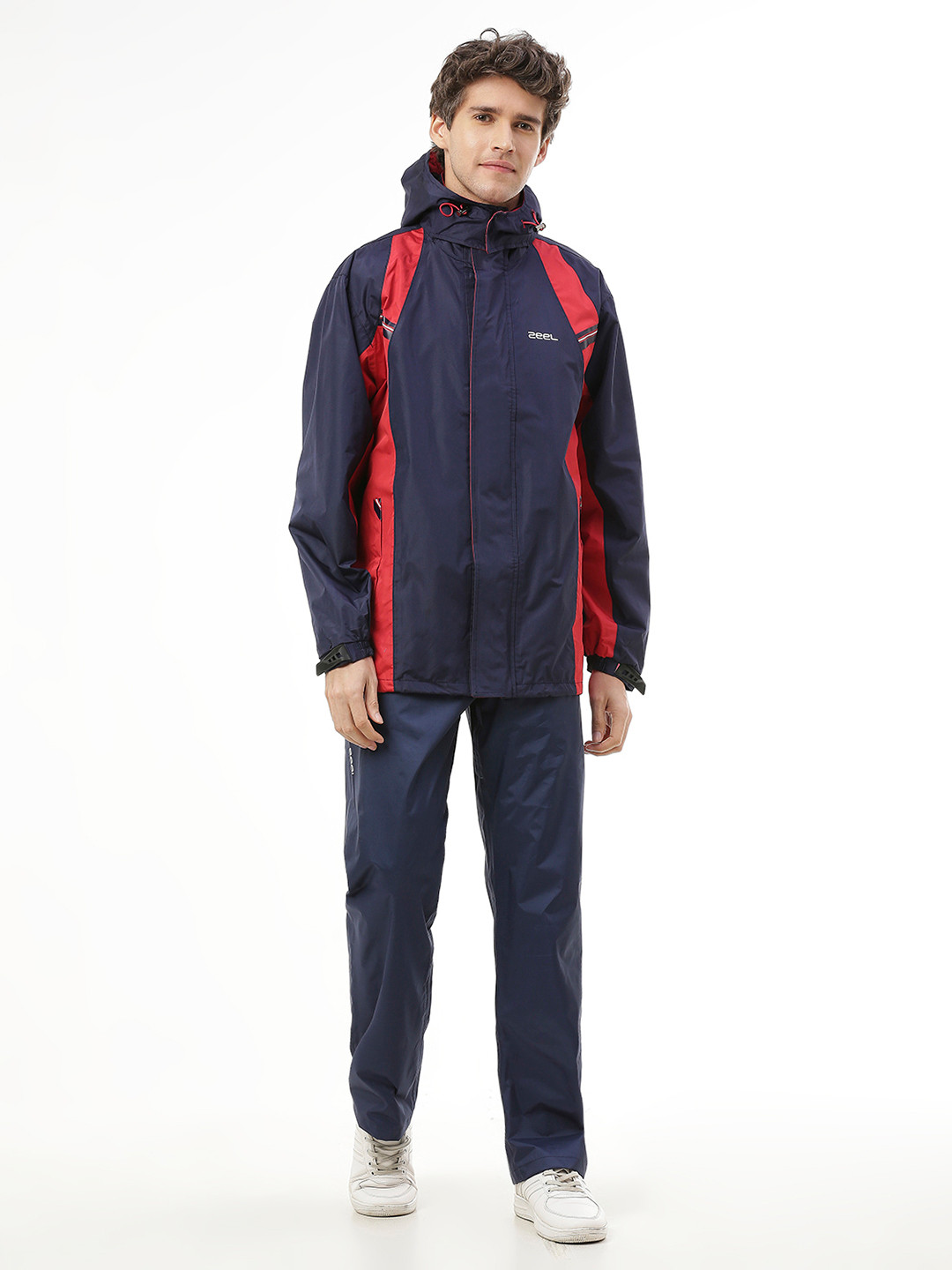 Zeel Men Red Bikers Rain Suit