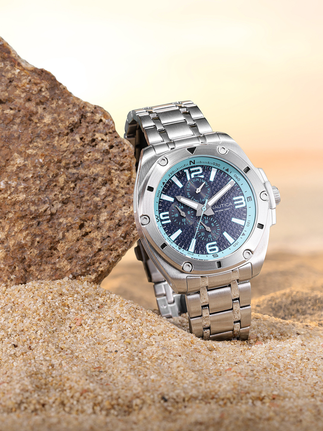 Nautica Men Black Analogue Watch NAPTCS225