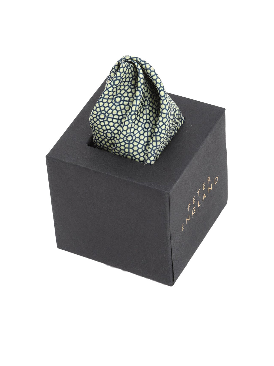 Peter England Men Green Pocket Squares