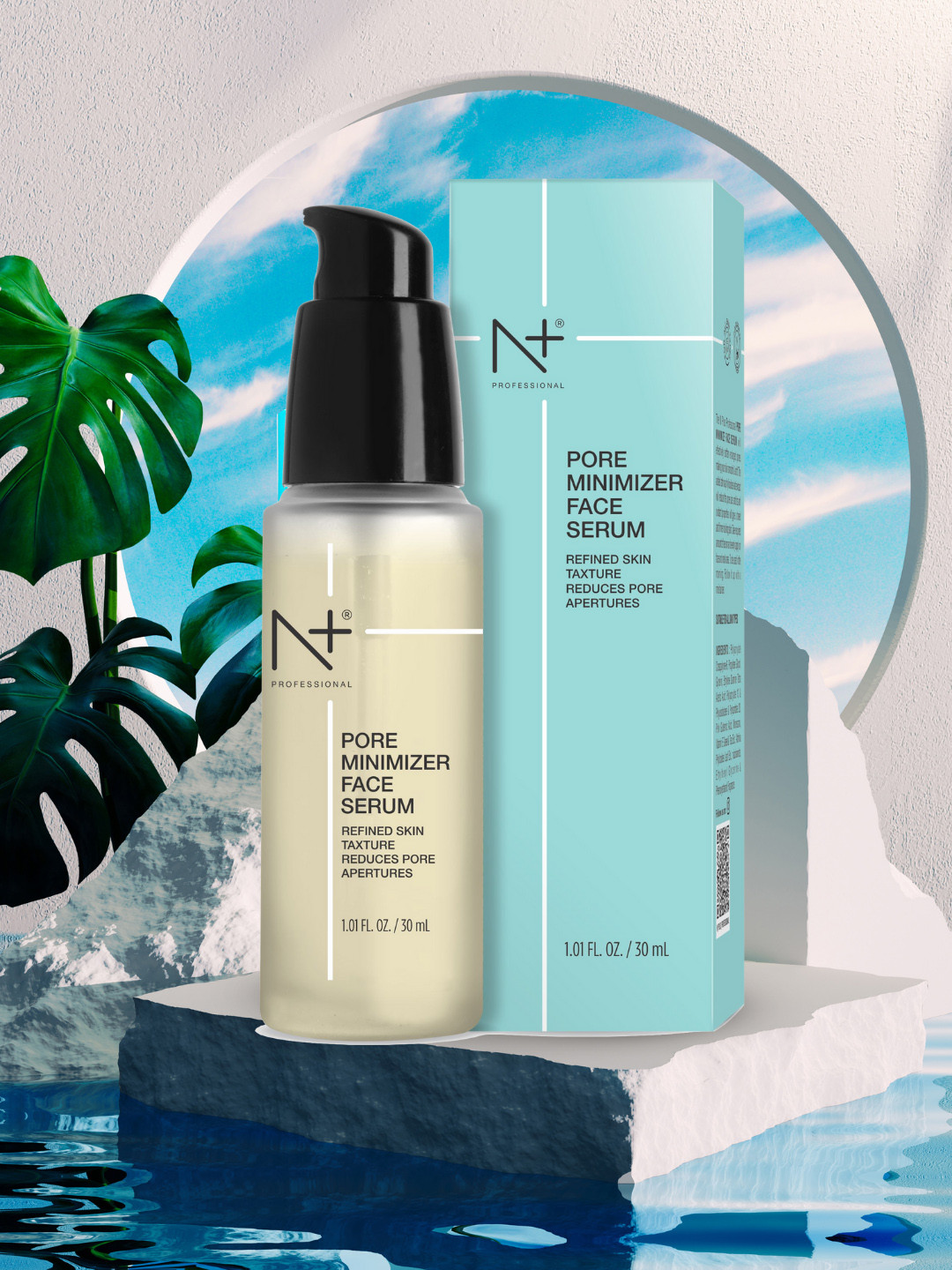 N Plus Professional Pore Minimizer Face Serum for Refined Skin Texture - 30 ml