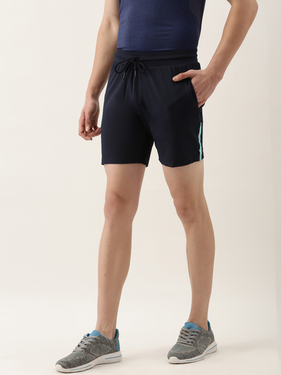 Sweet Dreams Men Navy Blue Lounge Shorts