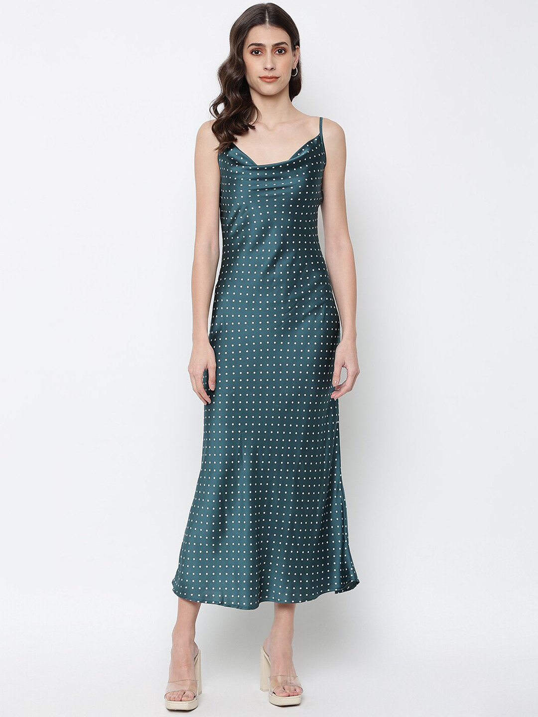 GUESS Multicoloured Ethnic Motifs Maxi Midi Dress