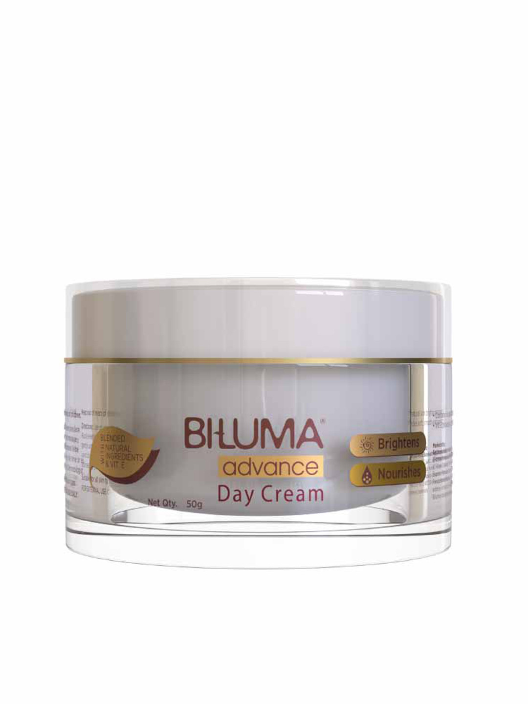 BI-LUMA Skin Brightening Day Cream with Vitamin E For Even Skin Tone - 50ml