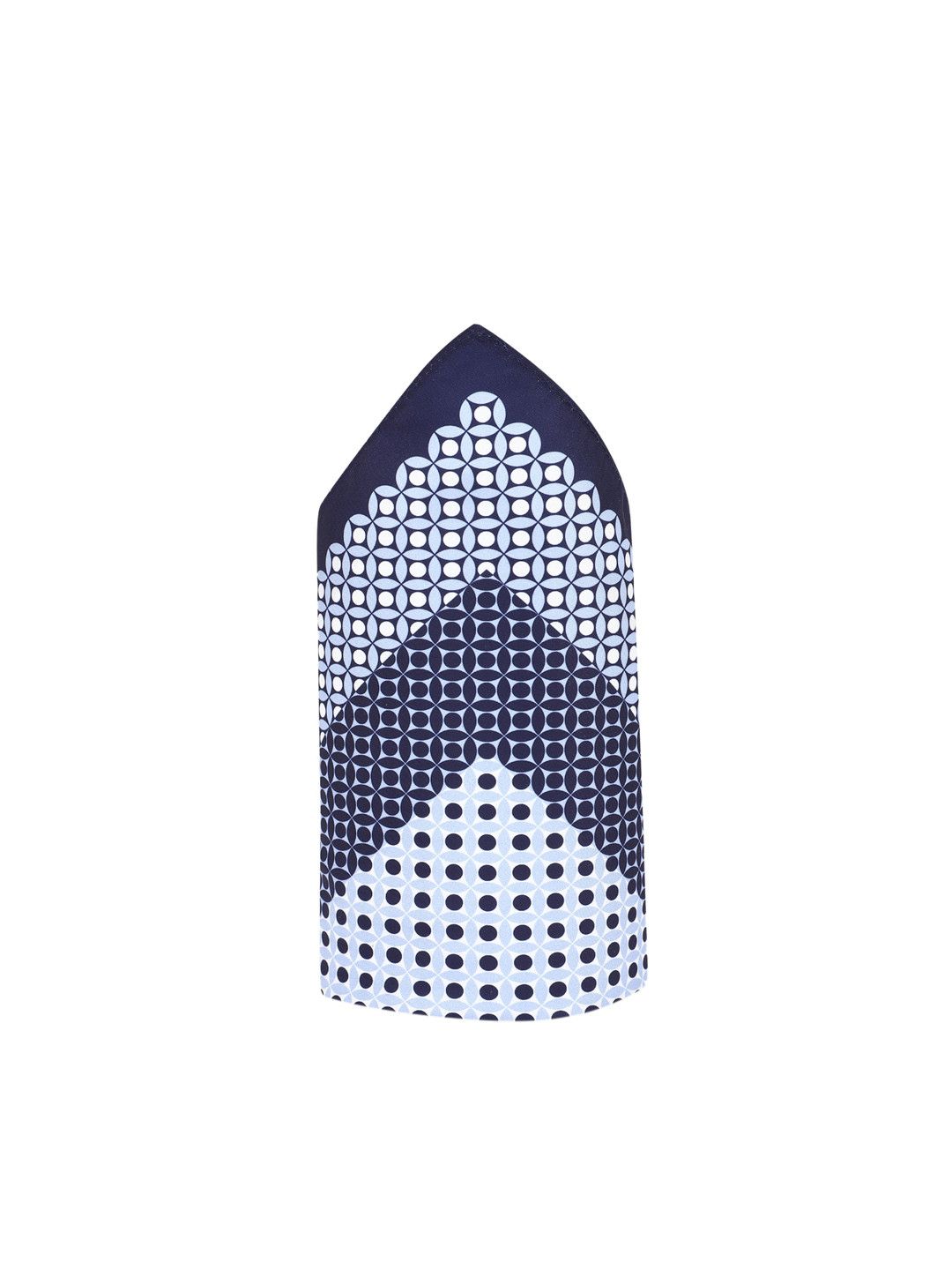 Van Heusen Men Blue Printed Pocket Square