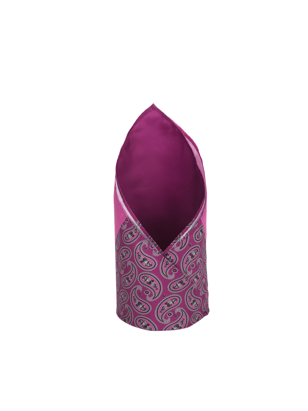 Van Heusen Purple Printed Pocket Square