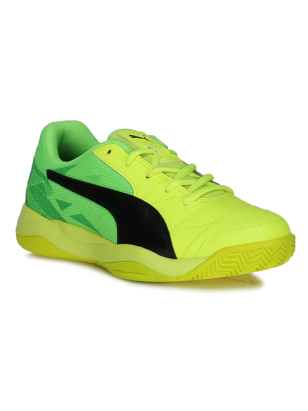 Buy Puma Unisex Yellow Badminton Shoes 