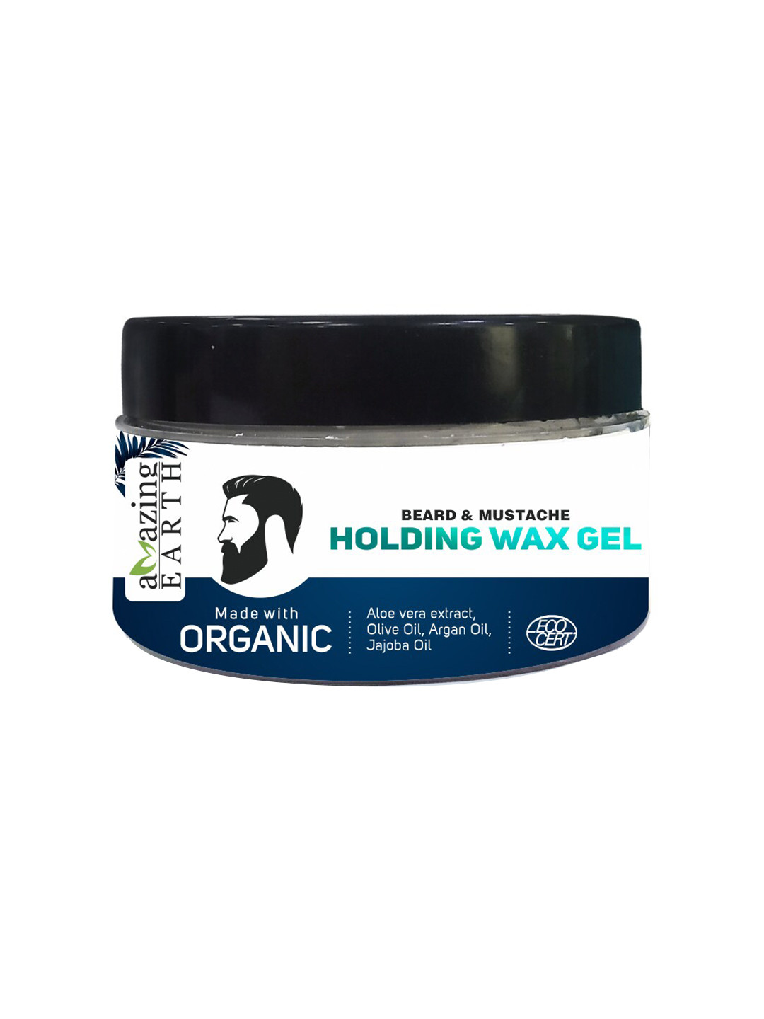 Amazing Earth Beard & Mustache Holding Wax Gel - 50 g
