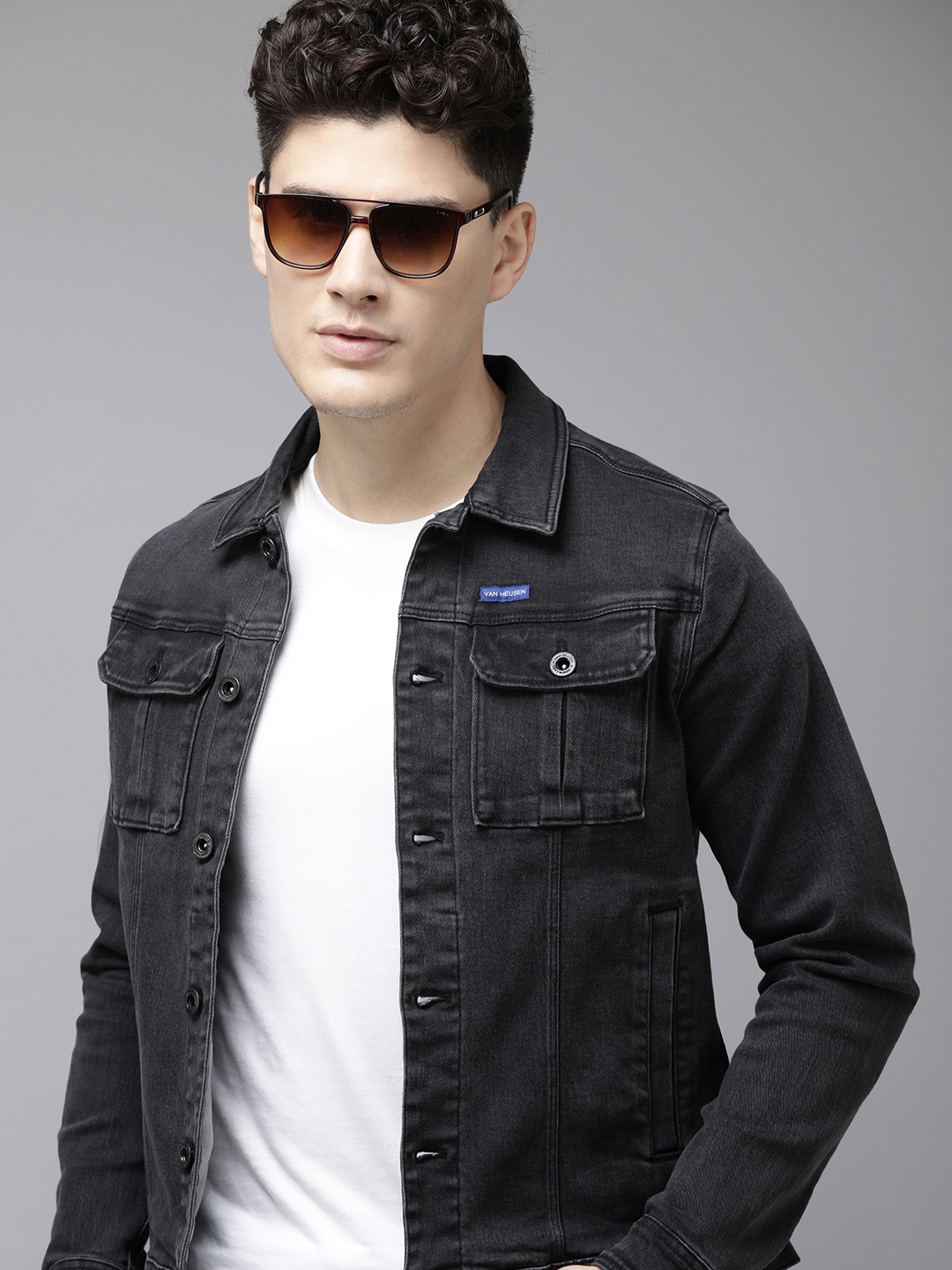 Van heusen shop denim jacket