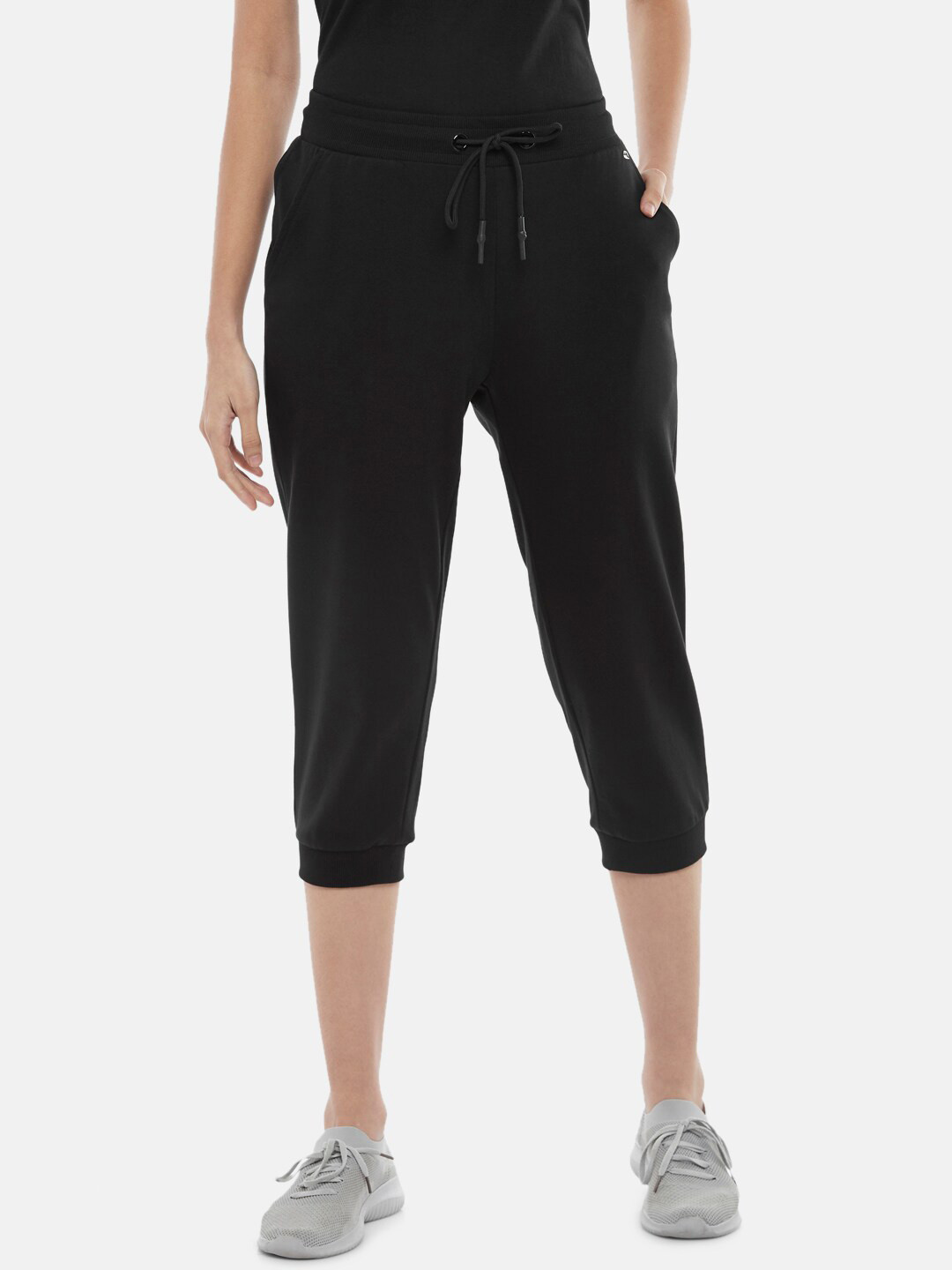 Ajile by Pantaloons Women Black Capris