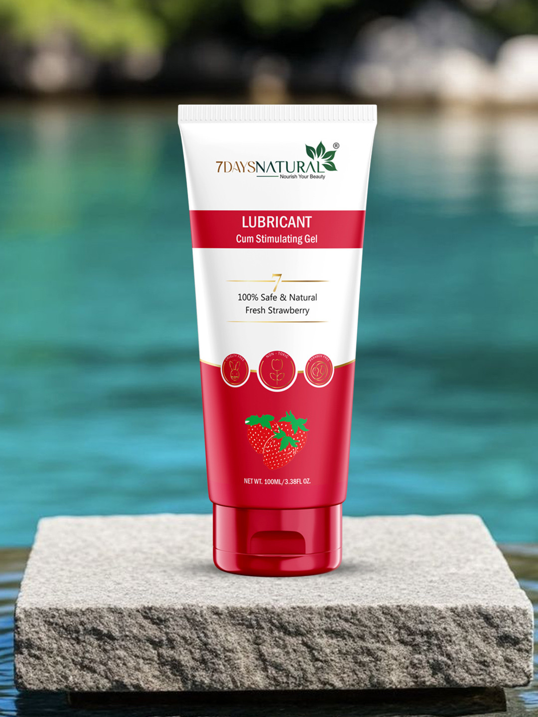 7DAYSNATURAL Lubricant Intimate Lube Gel Cum Stimulating Gel - 100ml