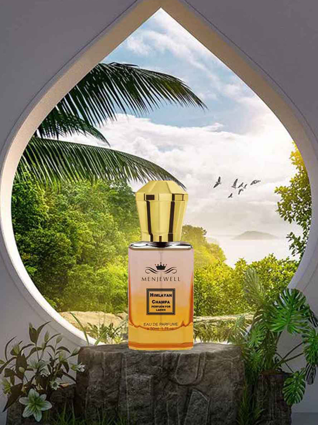 Menjewell Women Himlayan Champa Eau De Parfume - 50 ml