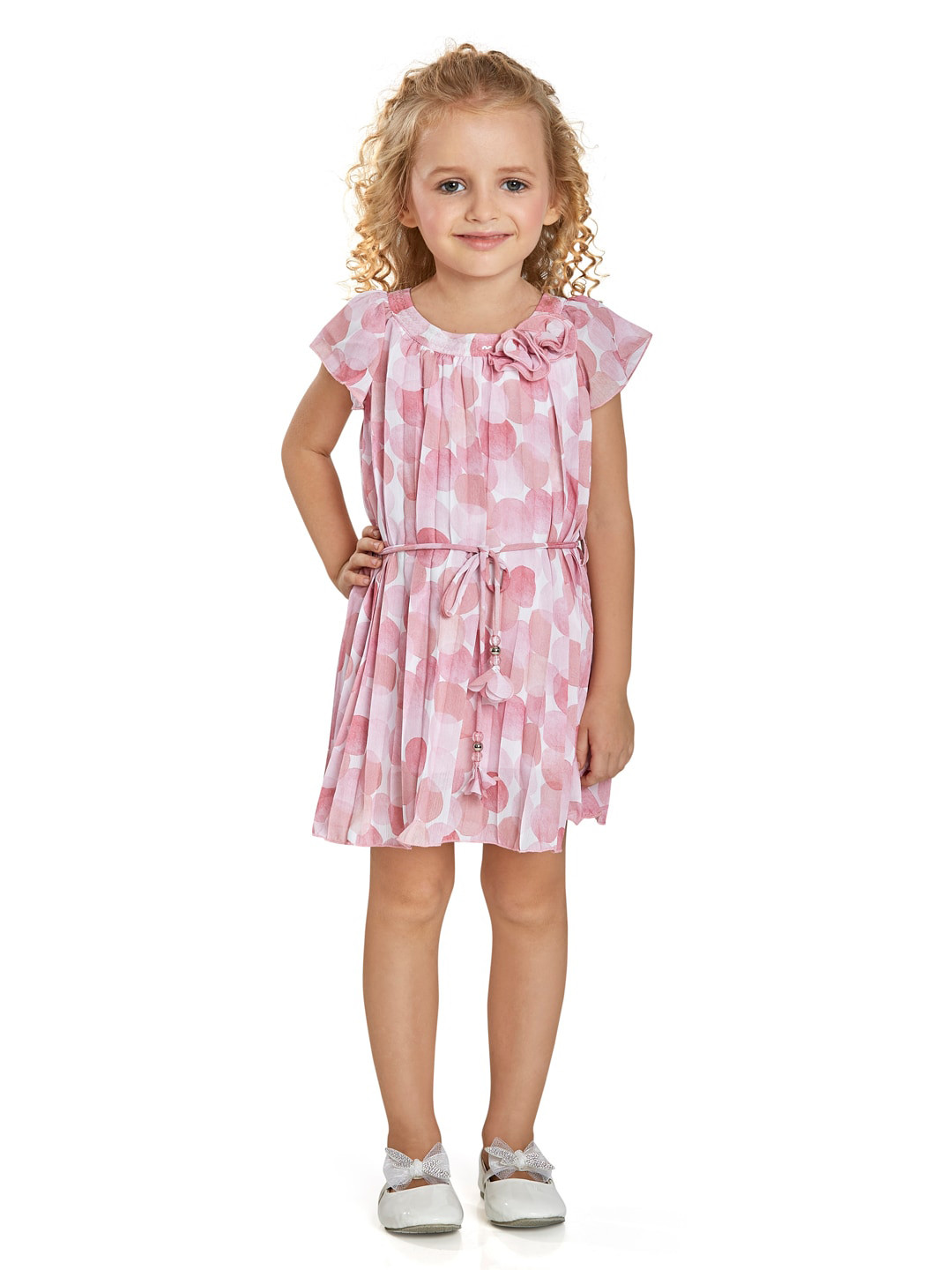 Peppermint Pink Chiffon Dress