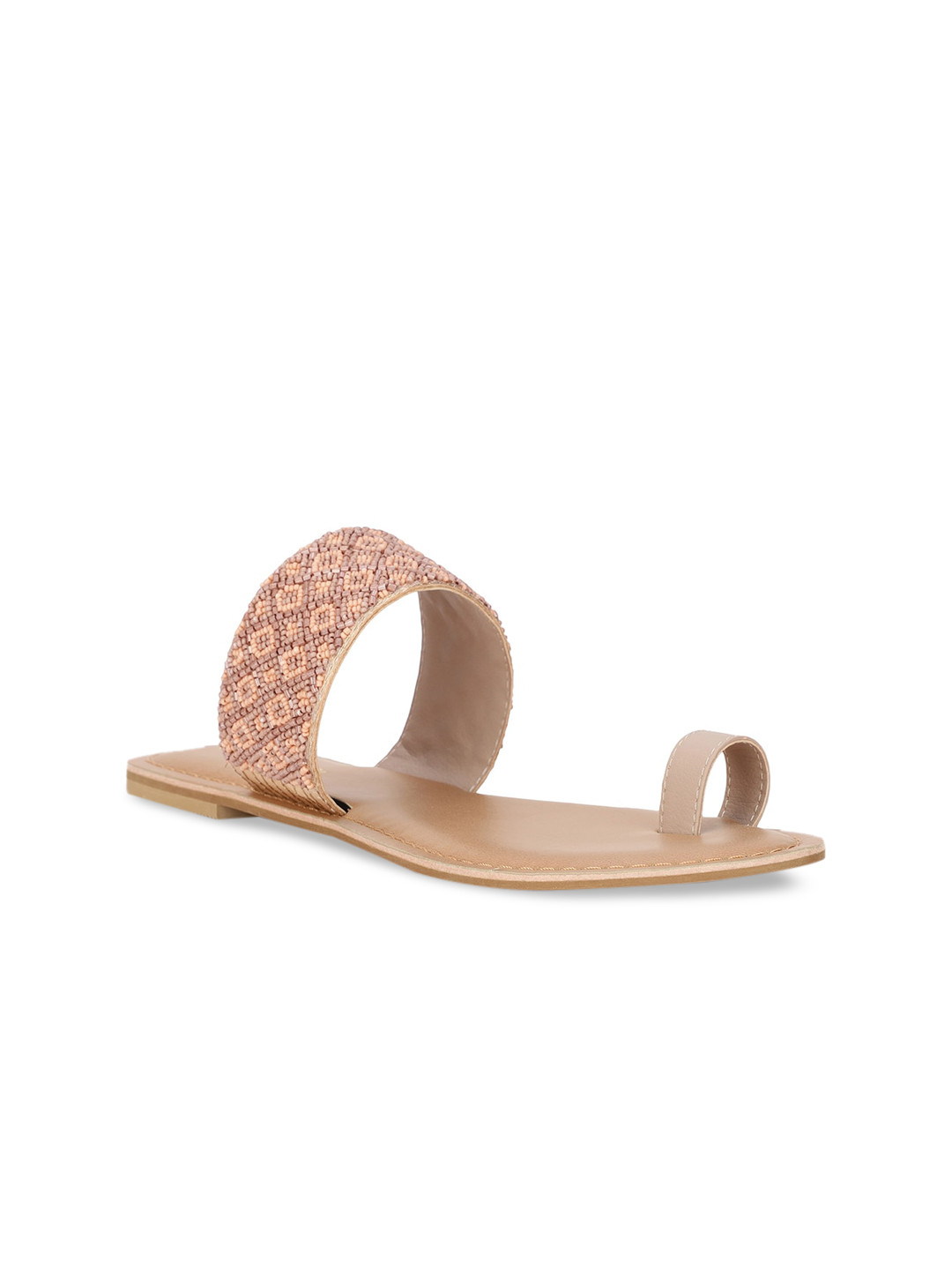 Marie Claire Women Pink One Toe Flats