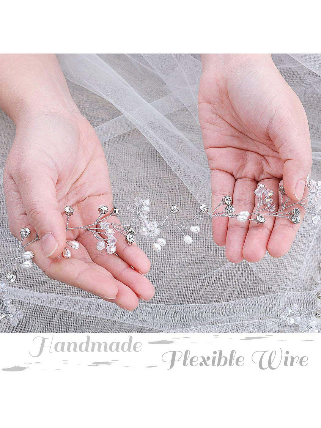 Krelin Women Silver-Toned Metal Tiara