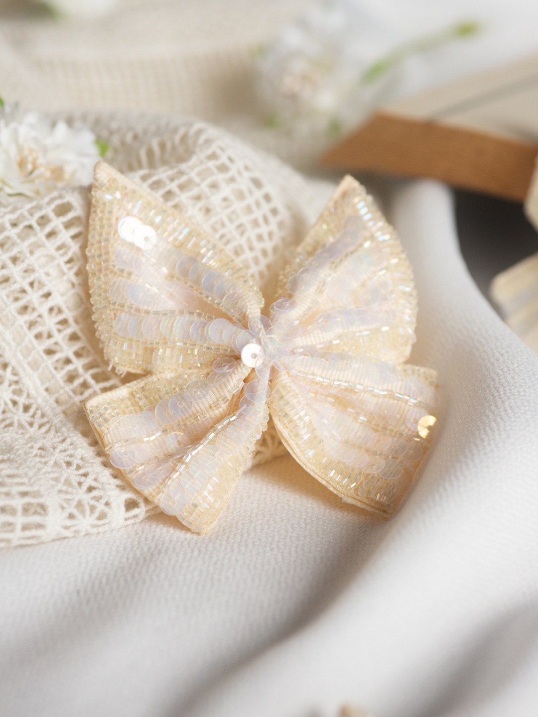 Choko Girls Cream Hair Accessory