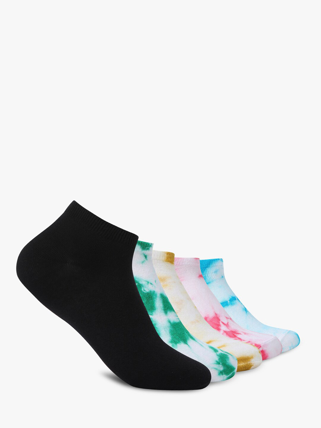 Smarty Pants Women Pack Of 5 Assorted Ankle-Length Cotton Socks