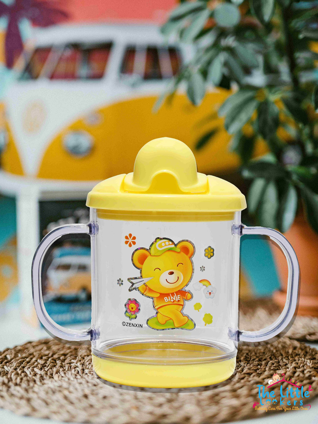 The Little Lookers Yellow BPA Free Baby Sipper