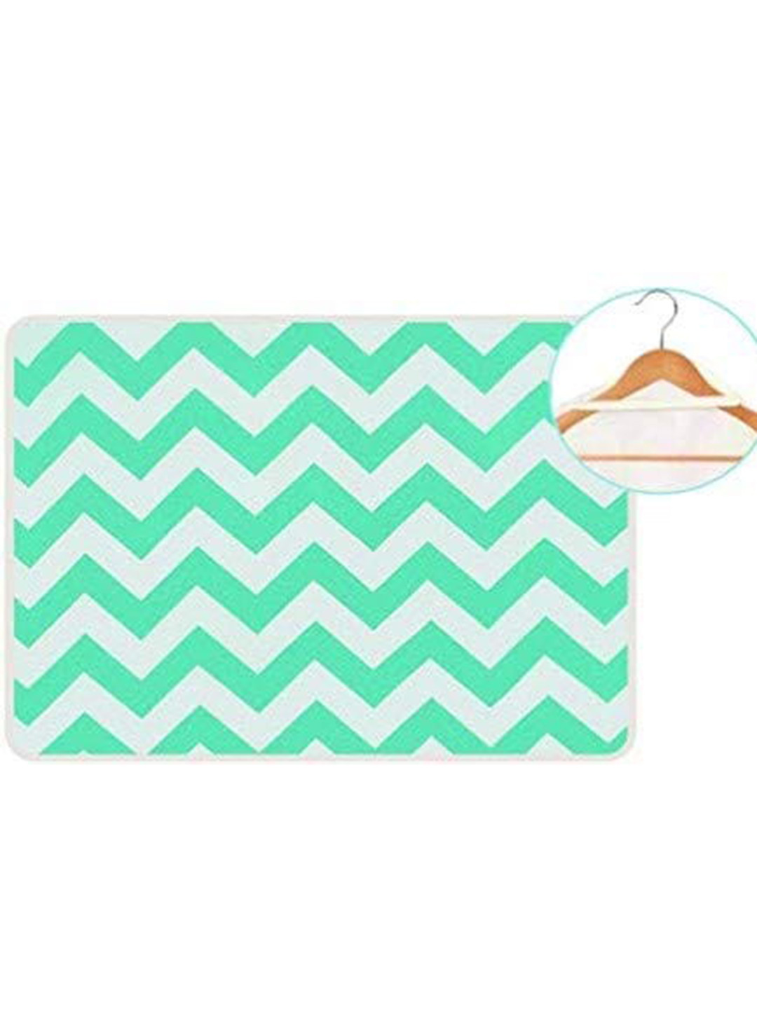 SYGA Kids Sea Green Printed Bed Dry Sheet