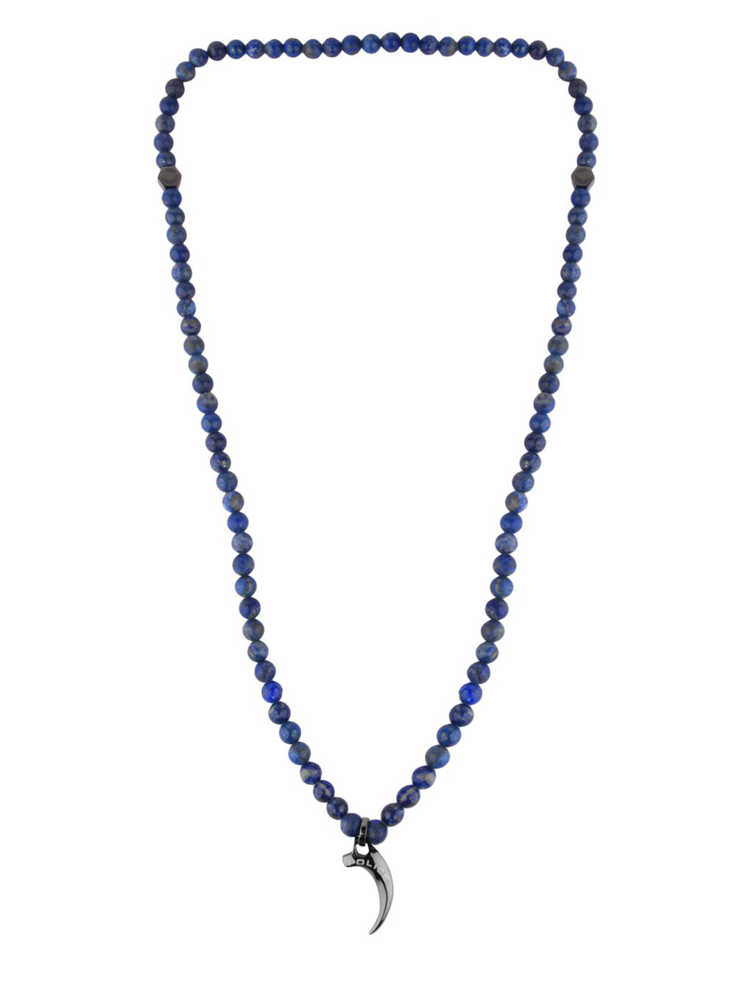 Police Men Blue Chain With Pendant