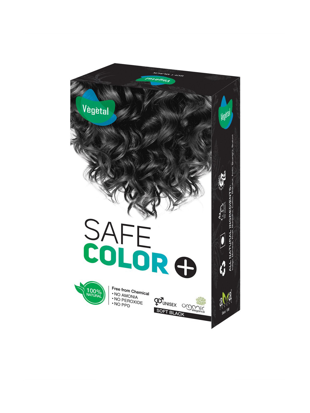 Vegetal Black Hair Safe Colour 100 gm