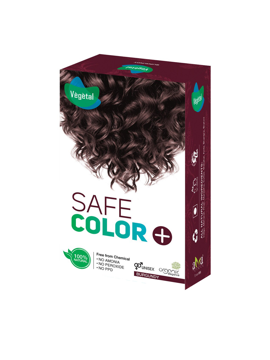 Vegetal Burgundy Hair Colour 50gm