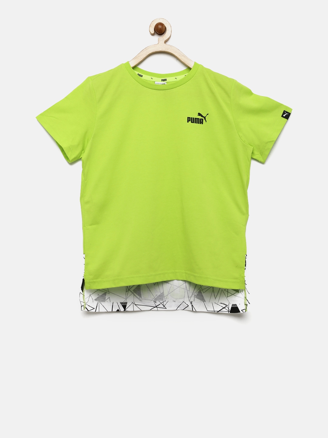 lime green puma shirt