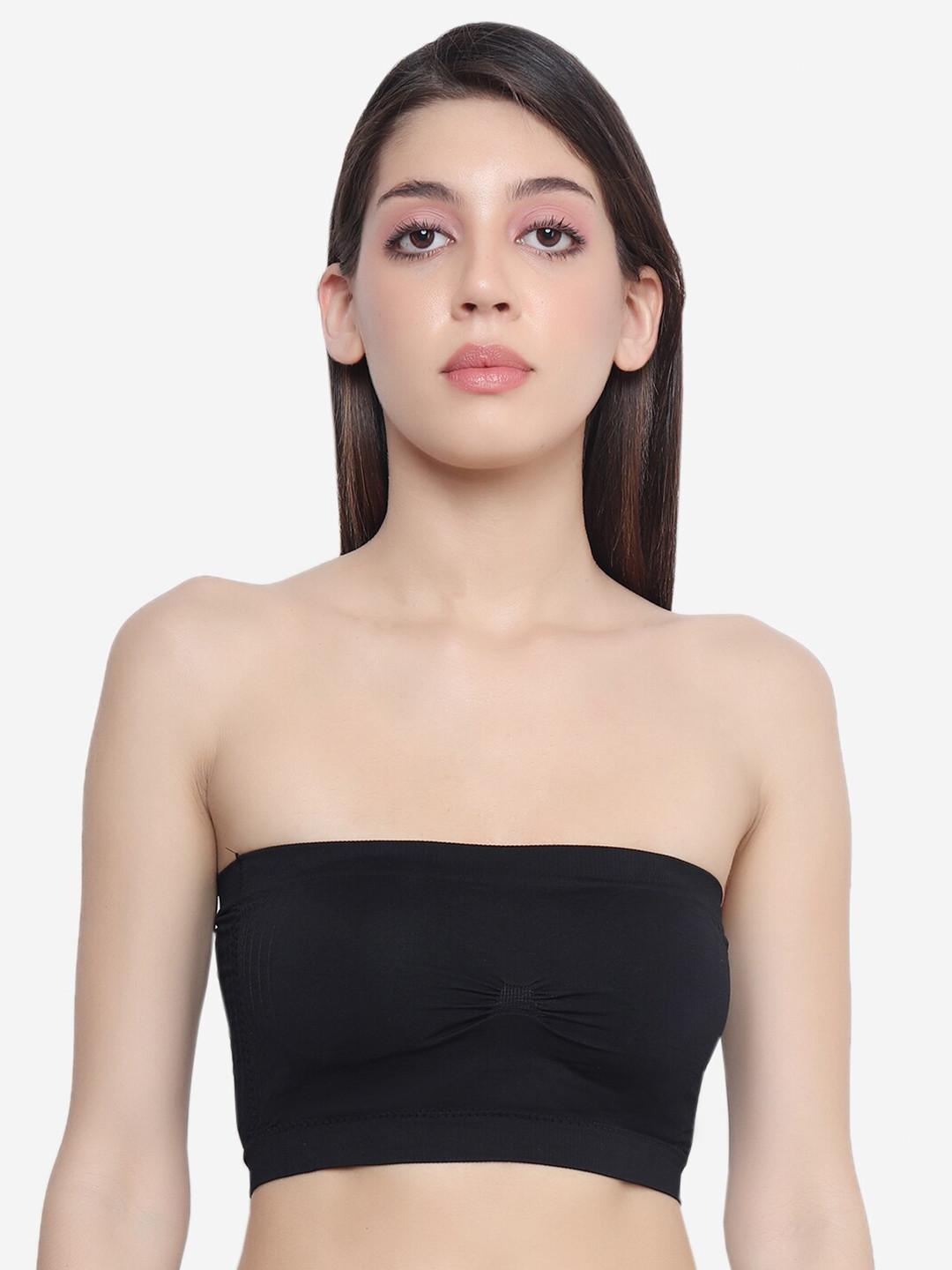 XOXO Design Black Bandeau Bra