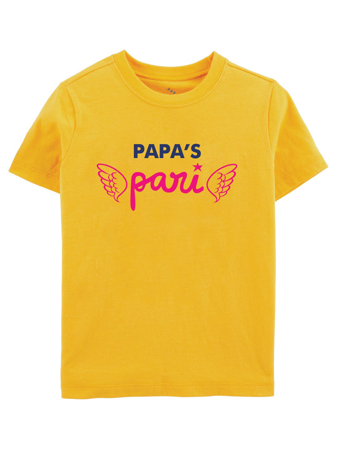 Zeezeezoo Kids Pink Papas Pari Printed Pure Cotton T-shirt
