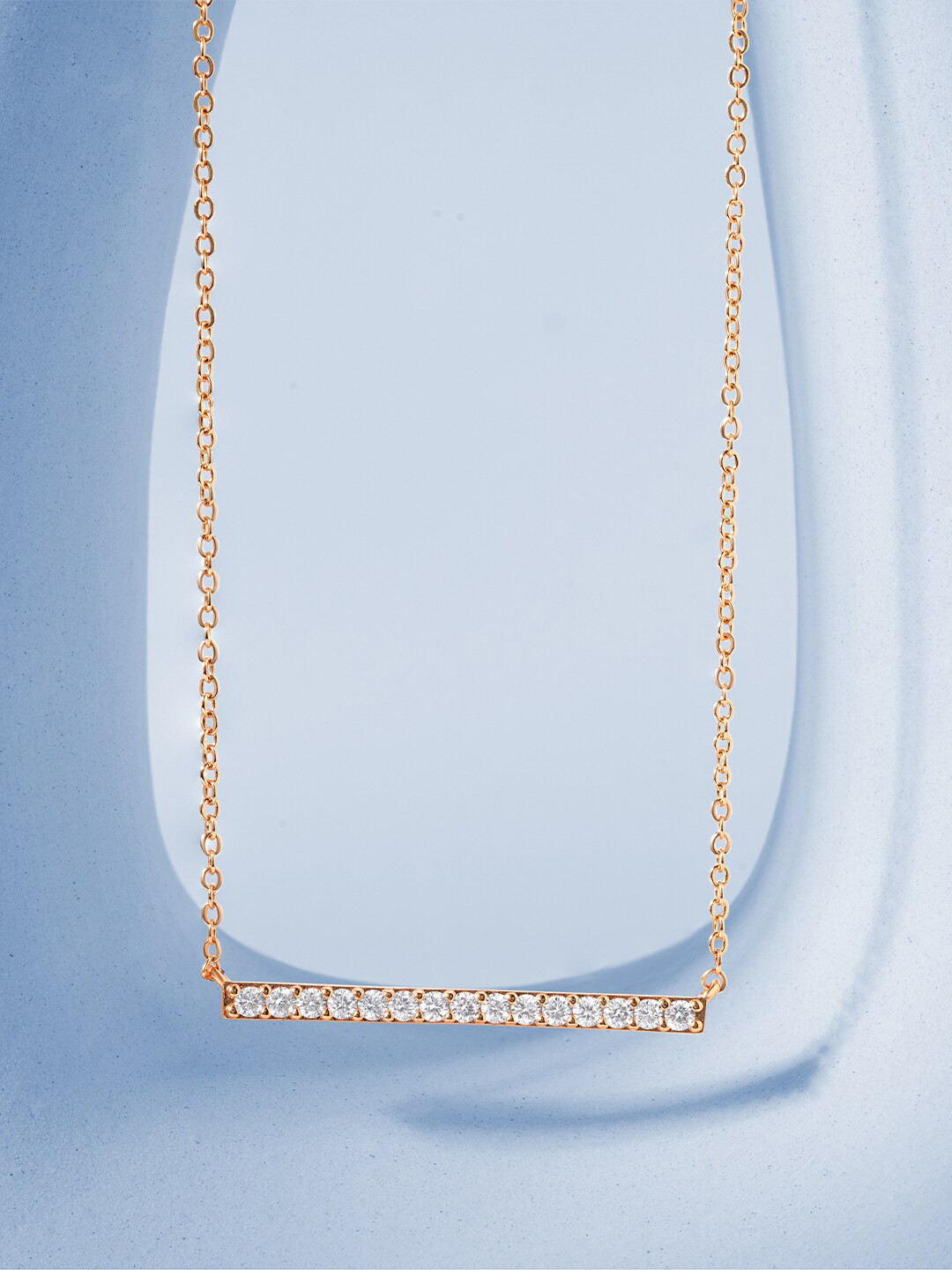 MINUTIAE Rose Gold Plated Brass Chain